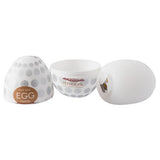 Tenga silicone stretchy clear egg reusable masturbator - peaches and screams
