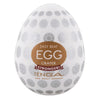 Tenga silicone stretchy clear egg reusable masturbator - peaches and screams