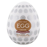 Tenga silicone stretchy clear egg reusable masturbator - peaches and screams