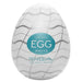 Tenga Wavy 2 Silicone Clear Stretchy Egg Masturbator - Peaches and Screams