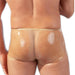 The Latex Clear Boxers with Penis Sleeve for Him - S/M - Peaches and Screams