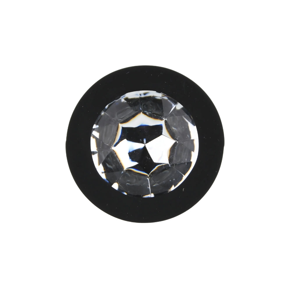 Toosh black silicone butt plug medium - butt plugs peaches and screams