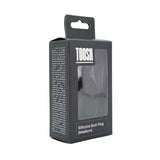 Toosh black silicone butt plug medium - butt plugs peaches and screams