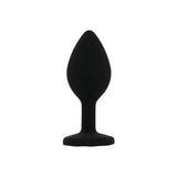 Toosh black silicone butt plug small - butt plugs peaches and screams
