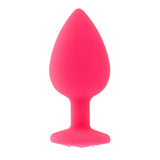 Toosh pink silicone butt plug large - butt plugs peaches and screams