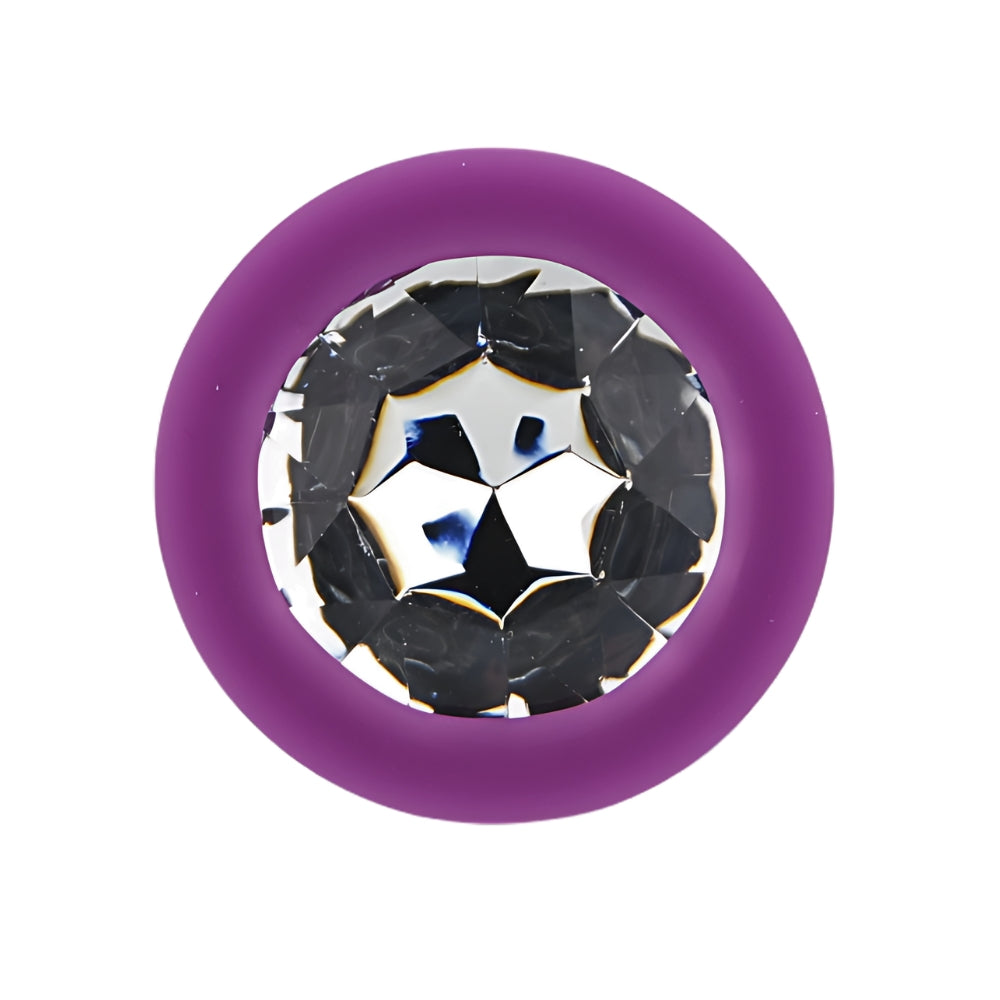 Toosh purple silicone butt plug large - butt plugs peaches and screams