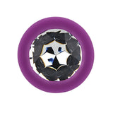 Toosh purple silicone butt plug large - butt plugs peaches and screams