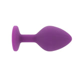 Toosh purple silicone butt plug medium - butt plugs peaches and screams