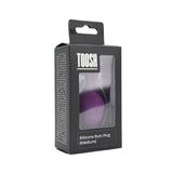 Toosh purple silicone butt plug medium - butt plugs peaches and screams