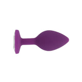 Toosh purple silicone butt plug small - butt plugs peaches and screams