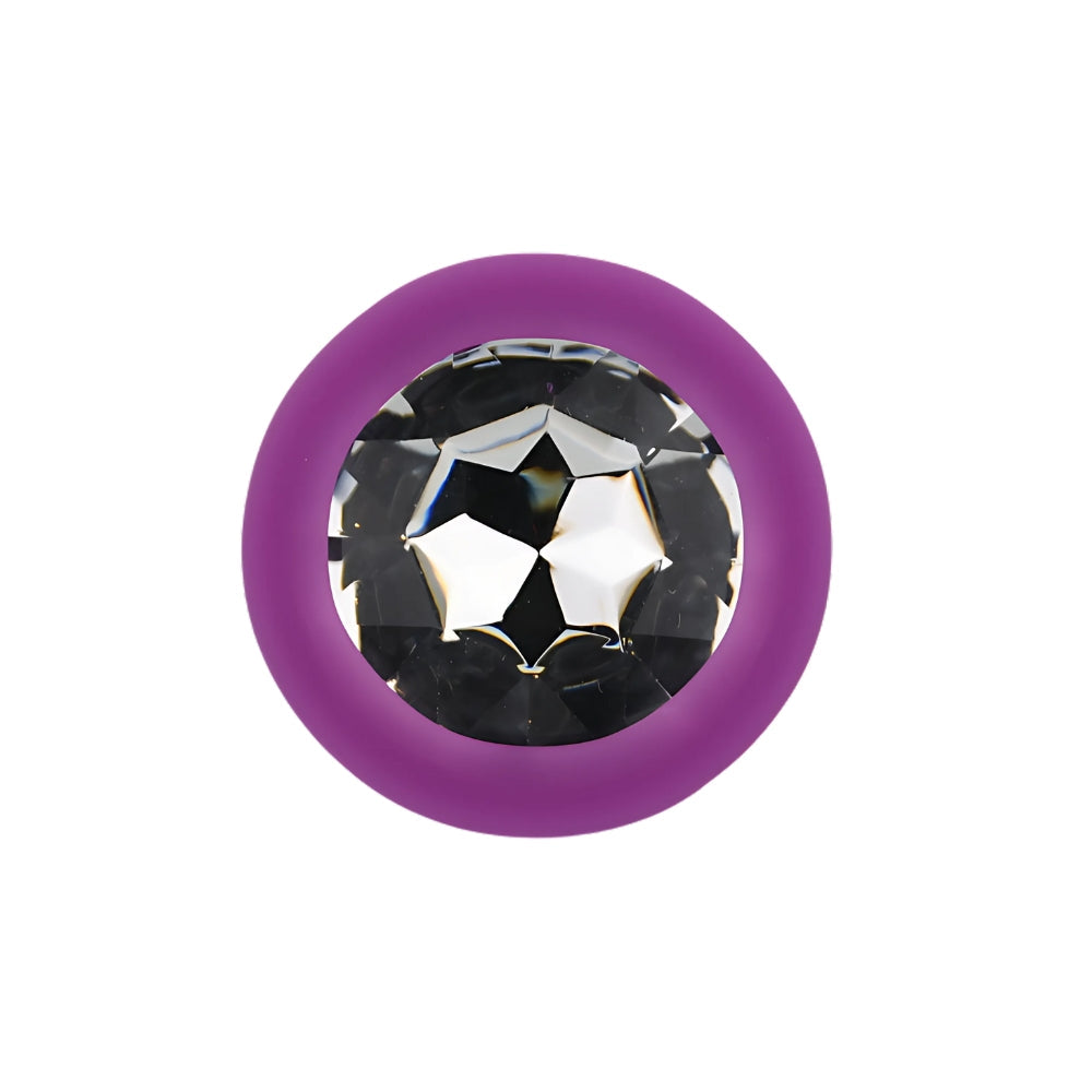 Toosh purple silicone butt plug small - butt plugs peaches and screams