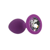 Toosh purple silicone butt plug small - butt plugs peaches and screams