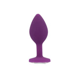 Toosh purple silicone butt plug small - butt plugs peaches and screams