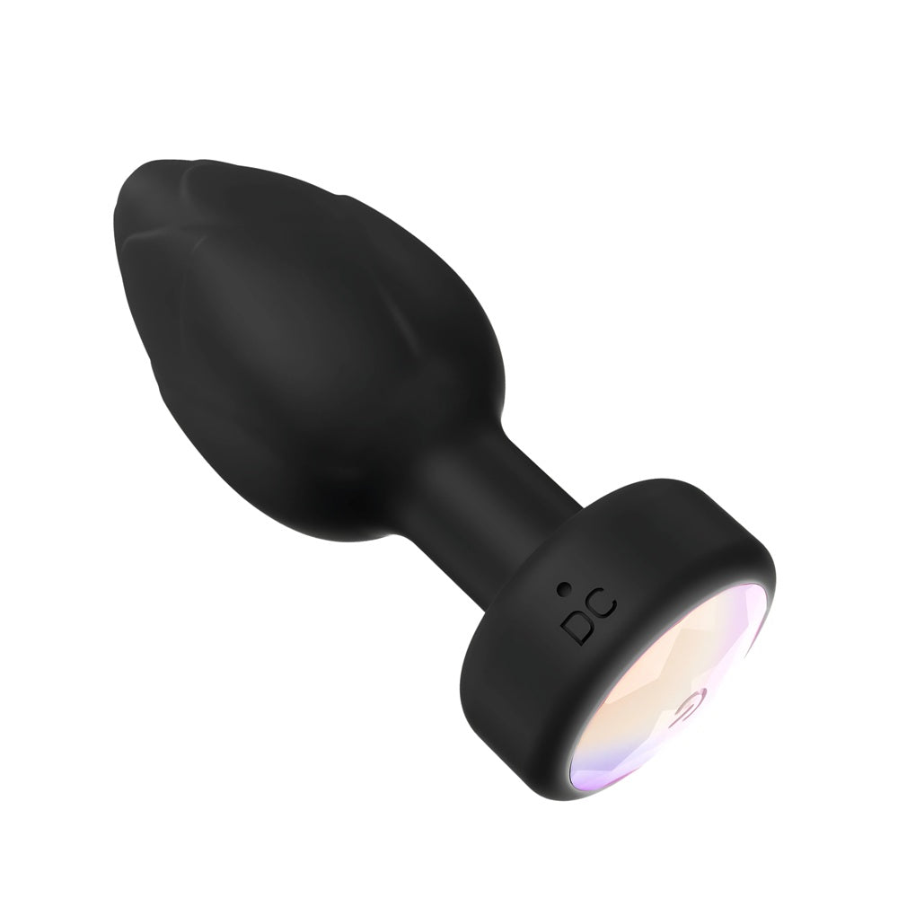 Toosh remote controlled light up vibrating butt plug - butt plugs peaches and screams