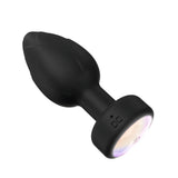 Toosh remote controlled light up vibrating butt plug - butt plugs peaches and screams