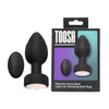 Toosh remote controlled light up vibrating butt plug - butt plugs peaches and screams