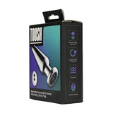 Toosh remote controlled metal vibrating butt plug - butt plugs peaches and screams