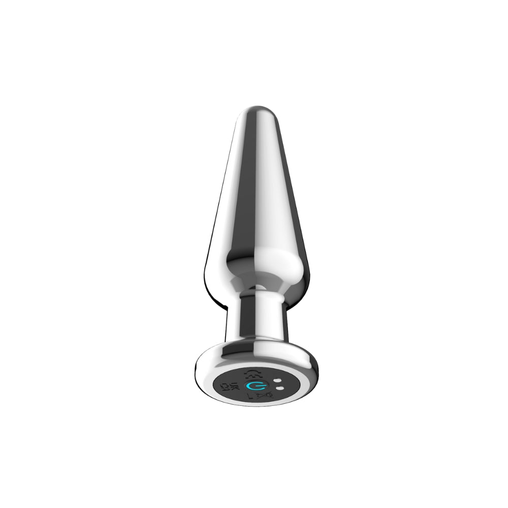 Toosh remote controlled metal vibrating butt plug - butt plugs peaches and screams