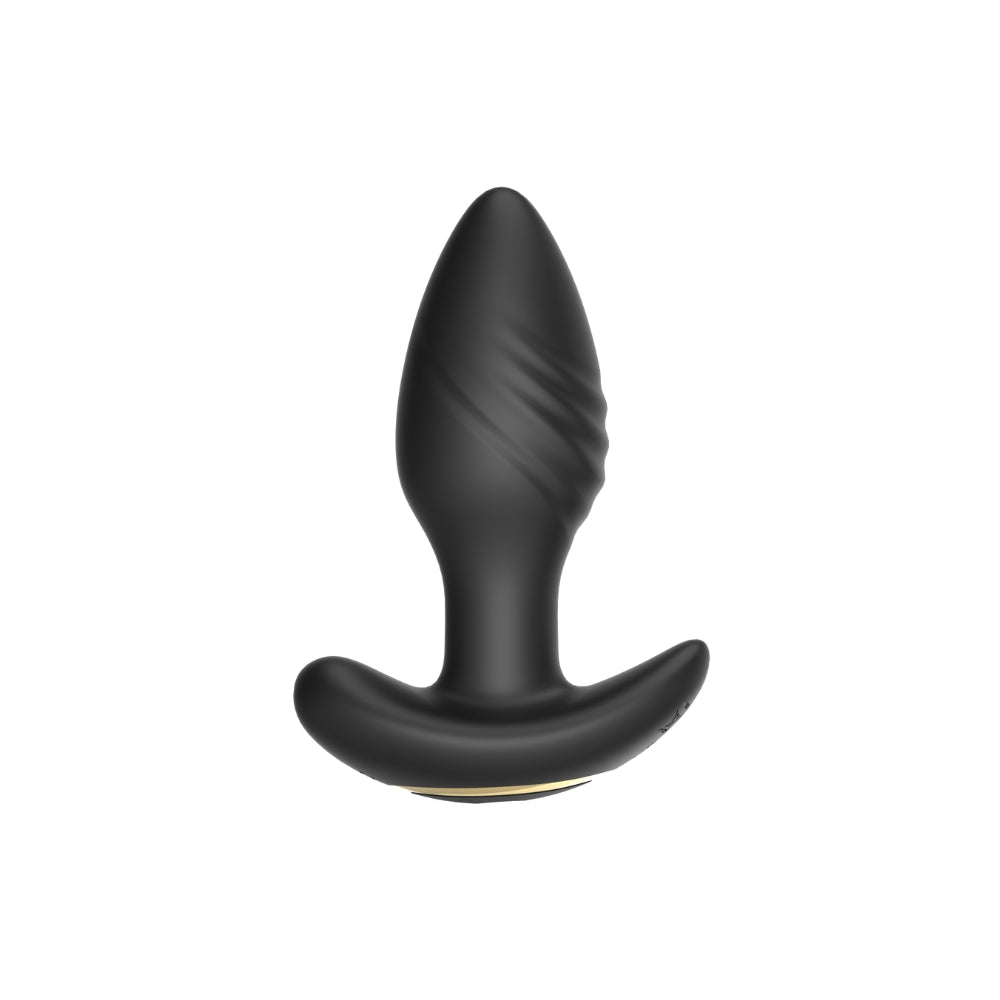 Toosh remote controlled silicone rotating & vibrating butt plug - butt plugs peaches and screams