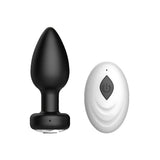 Toosh remote controlled silicone vibrating butt plug - butt plugs peaches and screams