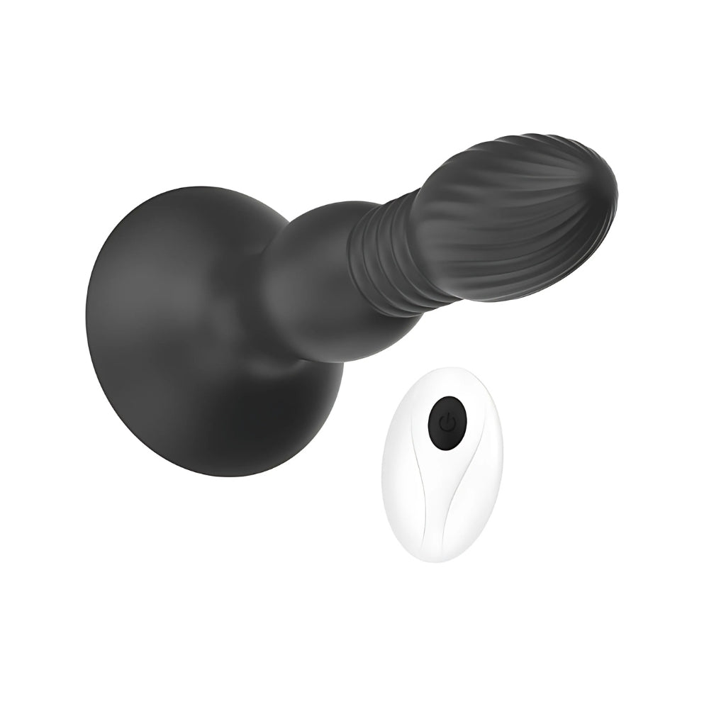 Toosh remote controlled thrusting butt plug - butt plugs peaches and screams