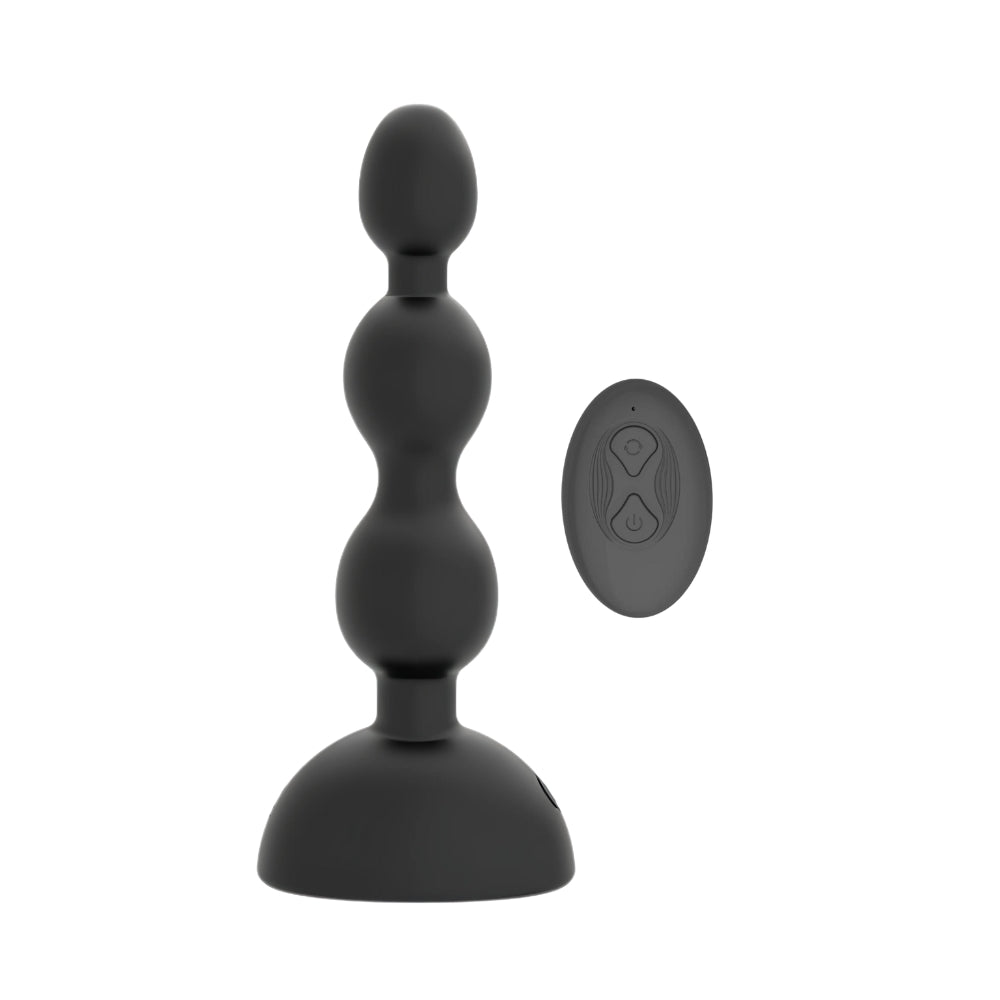 Toosh remote controlled vibrating anal beads - butt plugs peaches and screams