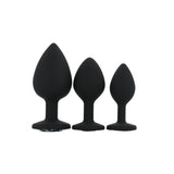 toosh-silicone-butt-plug-black-set-of-3-clear-stone