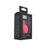 Toosh small pink butt plug with jewelled base - butt plugs peaches and screams