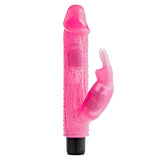 Toy joy textured quiet waterproof rabbit vibrator - peaches and screams