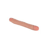 Toyjoy jr. 12 inch double ended dong flesh pink jelly toy - peaches and screams