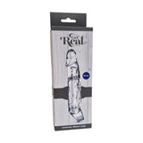 Toyjoy large penis extension sleeve clear stretchy rubber - peaches and screams