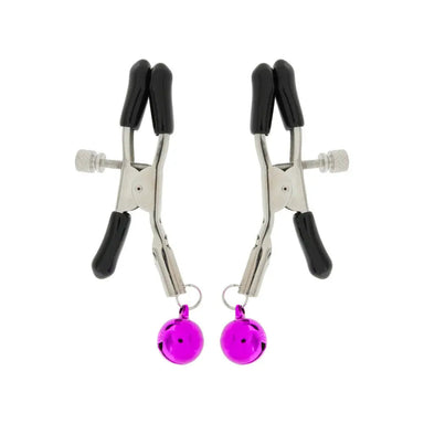 Toyjoy Pink Metal Adjustable Nipple Clamps - Peaches and Screams