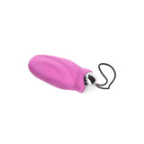 Toyjoy pink silicone rechargeable vibrating egg with remote - peaches and screams