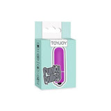 Toyjoy purple multi speed mini bullet vibrator rechargeable - peaches and screams