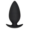 Toyjoy silicone black medium butt plug for beginners - peaches and screams
