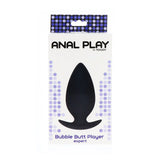 Toyjoy silicone black medium butt plug for beginners - peaches and screams