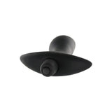 Toyjoy silicone black vibrating medium butt plug for beginners - peaches and screams