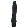 Toyjoy silicone black vibrating realistic dildo 9.8 inch - peaches and screams
