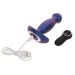 Toyjoy Silicone Blue Magnetic Pulse Butt Plug With Remote - Peaches and Screams