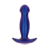 Toyjoy silicone blue magnetic pulse butt plug with remote - peaches and screams