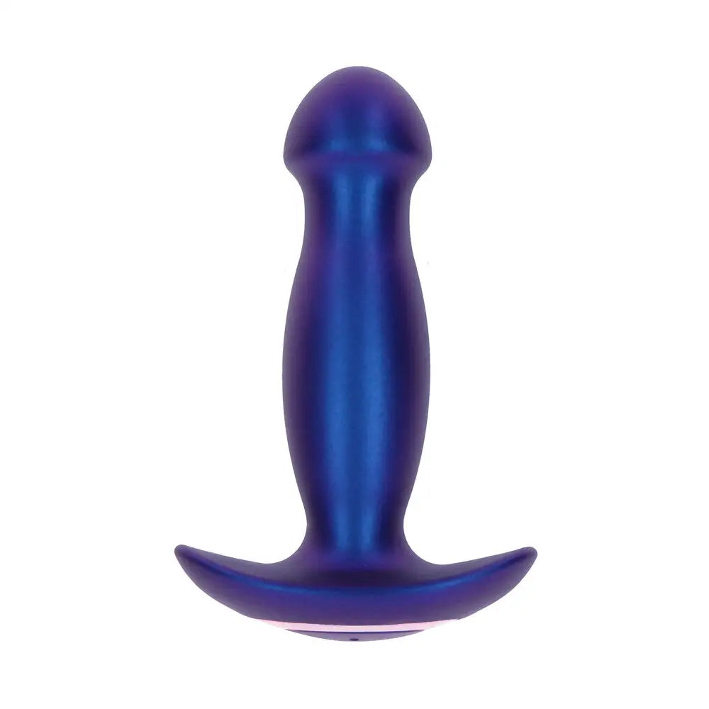 Toyjoy silicone blue magnetic pulse butt plug with remote - peaches and screams