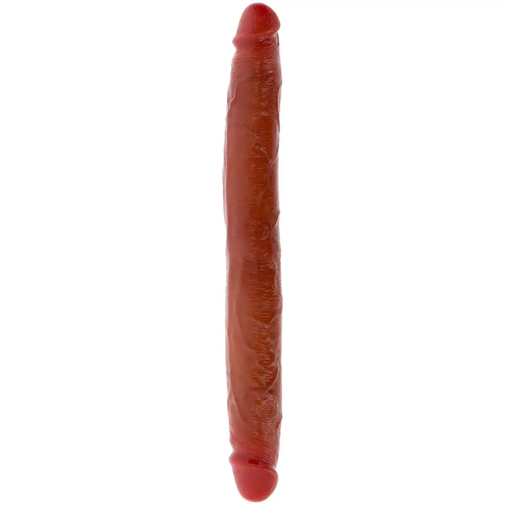 Toyjoy silicone foreskin double dong 13.7 inches - peaches and screams