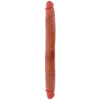 Toyjoy silicone foreskin double dong 18 inches - peaches and screams