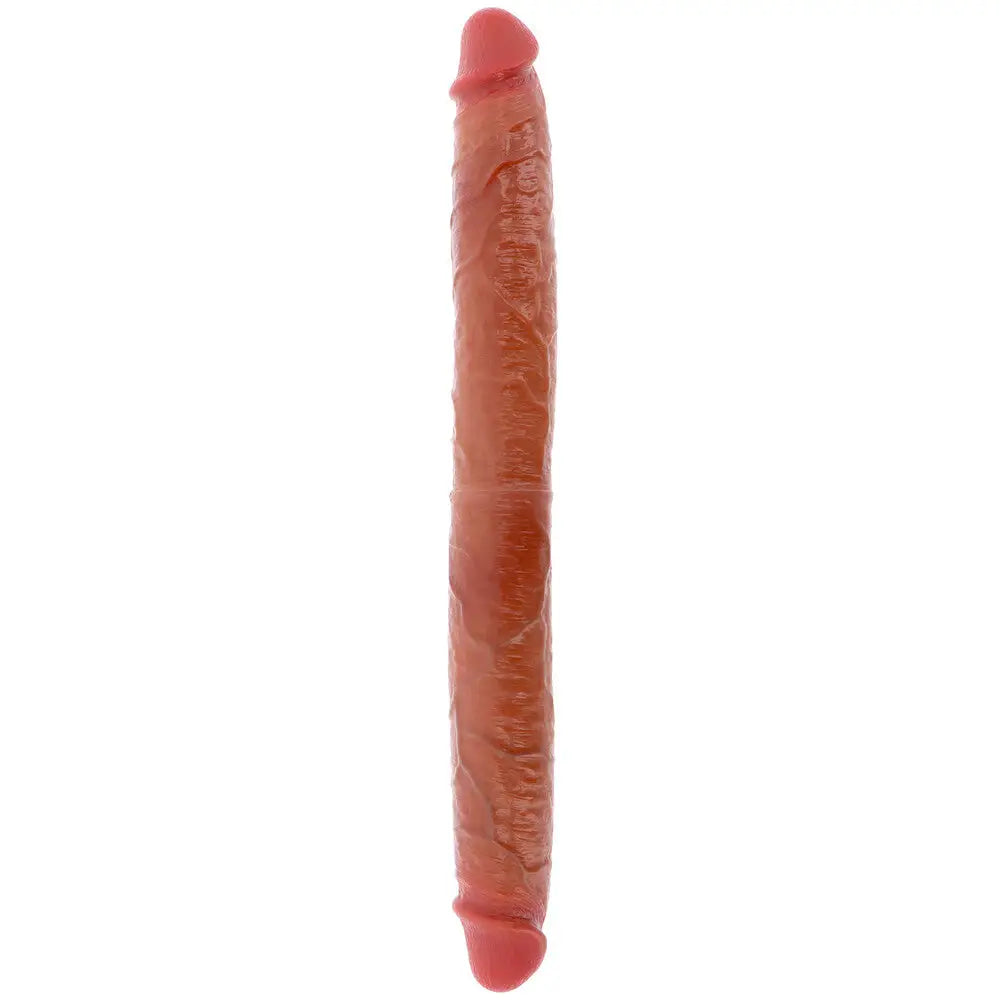 Toyjoy silicone foreskin double dong 18 inches - peaches and screams