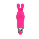 Toyjoy silicone pink rechargeable finger vibrator 10 modes - peaches and screams