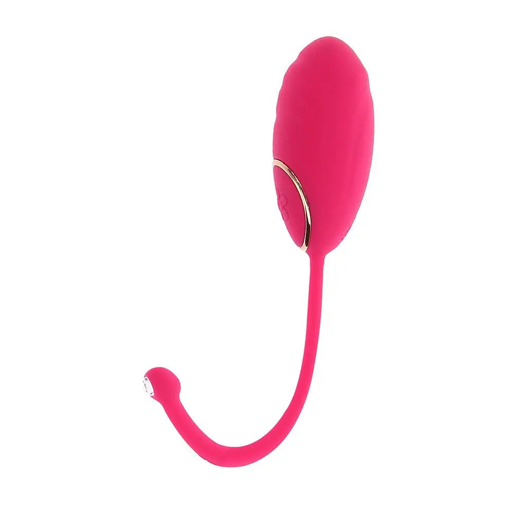 Toyjoy silicone pink rechargeable waterproof love egg - peaches and screams