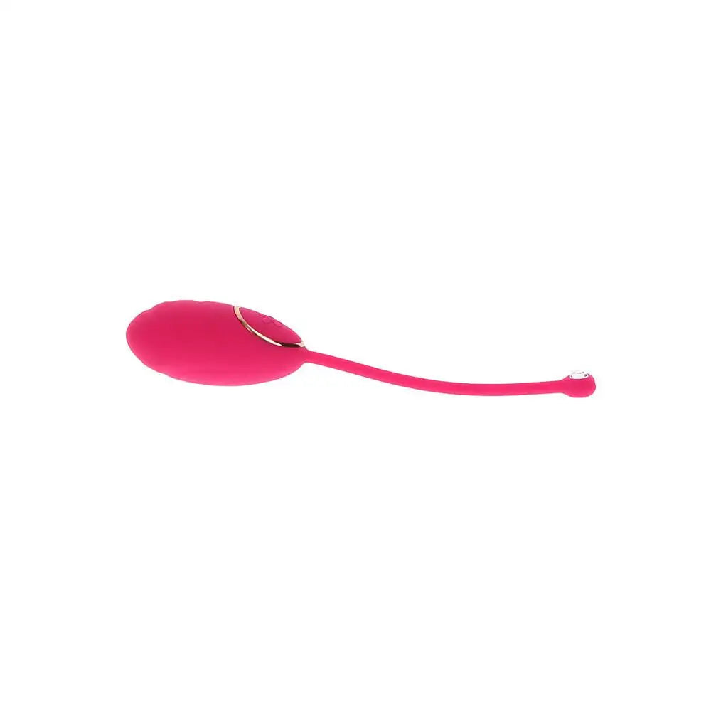 Toyjoy silicone pink rechargeable waterproof love egg - peaches and screams