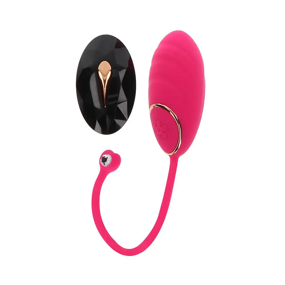 Toyjoy silicone pink rechargeable waterproof love egg - peaches and screams