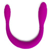Toyjoy silicone purple rechargeable double dildo - peaches and screams