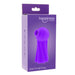 Toyjoy Silicone Purple Rechargeable Pulsating Clitoral Vibrator - Peaches and Screams